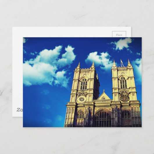 ウェストミンスター寺院 ポストカード (正面/裏面)