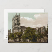 ウェストミンスター寺院、ロンドンc.1895 ポストカード (正面/裏面)