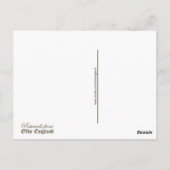 ウェストミンスター寺院、ロンドンc.1895 ポストカード (裏面)