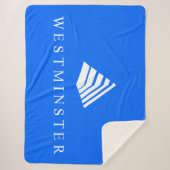 ウェストミンスター州旗（コロラド州） シェルパブランケット (正面)