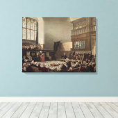 ウェストミンスター・ホール・財務裁判所 キャンバスプリント (インサイチュ (ウッドフロア))