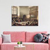 ウェストミンスター・ホール・財務裁判所 キャンバスプリント (インサイチュ (リビング))