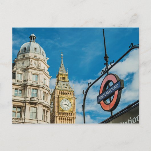 ウェストミンスター ポストカード (正面)