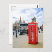ウェストミンスター、ロンドンUKポストカード ポストカード (正面/裏面)