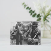 ウェストメンフィス通りミュージシャン, 1935 ポストカード (スタンド正面)