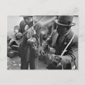 ウェストメンフィス通りミュージシャン, 1935 ポストカード (正面)