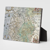 ウェストモーランドとカンバーランドの地図 | 1576 フォトプラーク (側面)