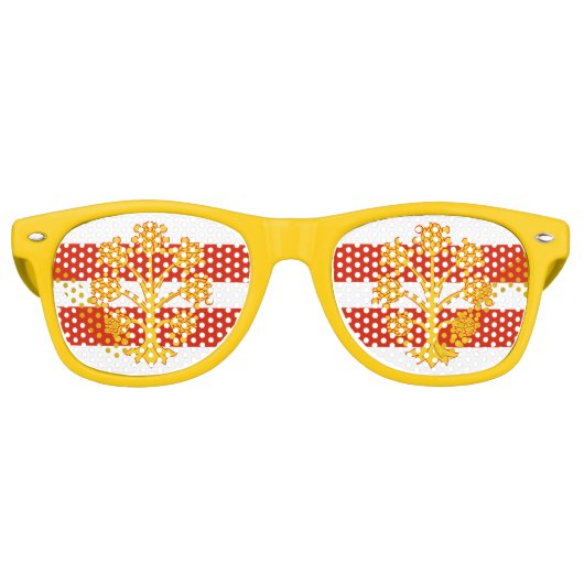 ウェストモーランドレトロサングラス国旗 レトロサングラス (正面)