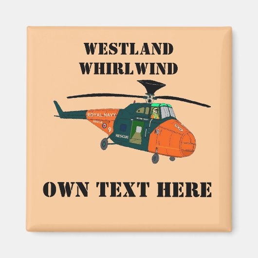 ウェストランド旋風 マグネット (正面)