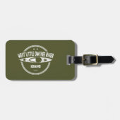 ウェストリトルオウィヒ川アイダホカヤック ラゲッジタグ (正面横)