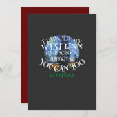 ウェストリン高校の彼氏と別れた 招待状 (正面/裏面)