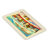 ウェストリーロードアイランドRIヴィンテージトラベル土産 マグネット (右側)