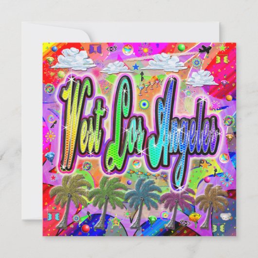 ウェストロサンゼルスビスタ表現ホリデーカード シーズンカード (正面)