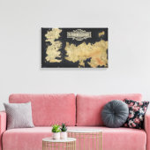 ウェストロスの地図 キャンバスプリント (インサイチュ (リビング))