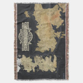 ウェストロスの地図 スローブランケット (正面縦)