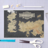 ウェストロスの地図 薄葉紙 (クラフト)