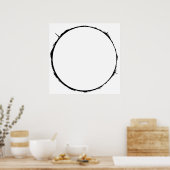 ウェストワールドレホボアムディバージェンスサークル球デザイン ポスター (キッチン)