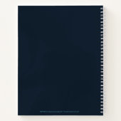 ウェストワールド |アンドロイドスケルトンのロゴ ノートブック (裏面)