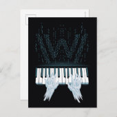 ウェストワールド |アンドロイドハンズオンプレイヤーピアノ ポストカード (正面/裏面)