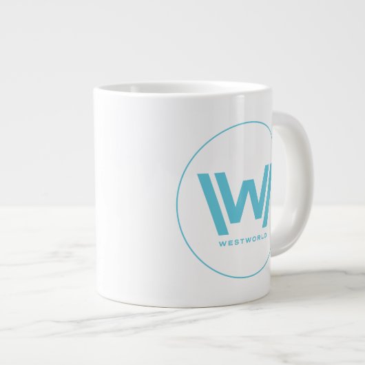 ウェストワールド |ドローレス乗馬回路グラフィック ジャンボコーヒーマグカップ (正面右)