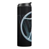 ウェストワールド |ビトルビアンアンドロイドロゴ タンブラー (回転左)