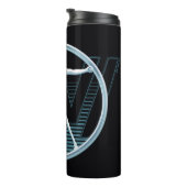 ウェストワールド |ビトルビアンアンドロイドロゴ タンブラー (回転右)