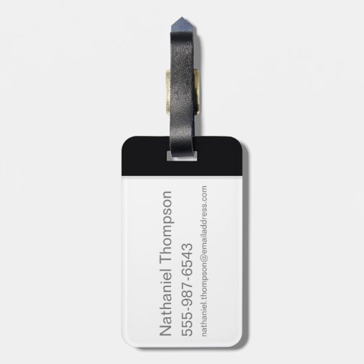 ウェストワールド | "暴力的な喜び"タイポグラフィ引用文 ラゲッジタグ (裏面縦)