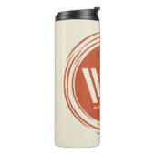 ウェストワールド |様式化されたSunロゴ タンブラー (回転左)