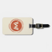 ウェストワールド |様式化されたSunロゴ ラゲッジタグ (正面横)