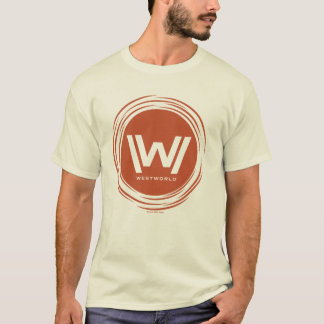 ウェストワールド |様式化されたSunロゴ Tシャツ