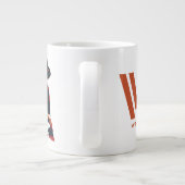 ウェストワールド |黒い砂漠のシルエットの男 ジャンボコーヒーマグカップ (裏面)