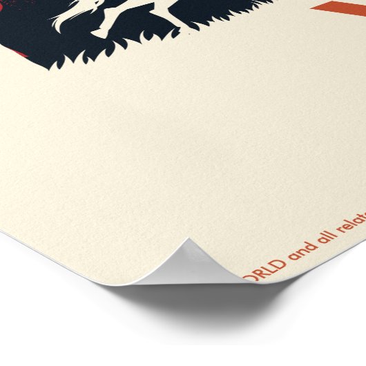 ウェストワールド |黒い砂漠のシルエットの男 ポスター (角)