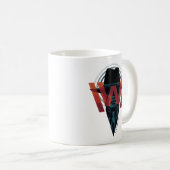 ウェストワールド |黒のロゴグラフィックの男性 コーヒーマグカップ (正面右)