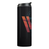 ウェストワールド |黒のロゴグラフィックの男性 タンブラー (回転左)