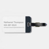 ウェストワールド | Man in Black with Revolver ラゲッジタグ (裏面横)