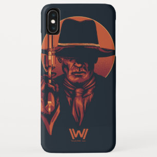 ウェストワールド   Man in Black with Revolver iPhone XS Maxケース