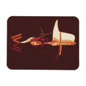 ウェストワールド | White Hat Black Hat Split Graphic マグネット (横)