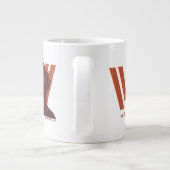 ウェストワールド | Wyatt With Rifel Over Logo ジャンボコーヒーマグカップ (裏面)