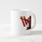 ウェストワールド | Wyatt With Rifel Over Logo ジャンボコーヒーマグカップ (正面右)