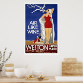 ウェストンマーレすごいヴィンテージ旅行ポスター ポスター (キッチン)