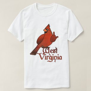 ウェストヴァージニアのおもしろいな(鳥)ショウジョウコウカンチョウ Tシャツ