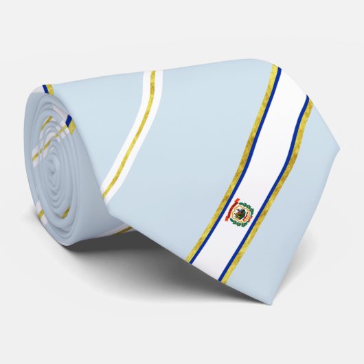 ウェストヴァージニアのストライプな旗 ネクタイ (ロール)