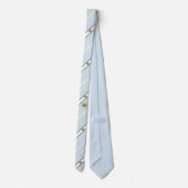 ウェストヴァージニアのストライプな旗 ネクタイ (裏面)