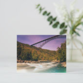 ウェストヴァージニアのバブコック州立公園 ポストカード (スタンド正面)