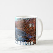ウェストヴァージニアのマグ コーヒーマグカップ (正面右)