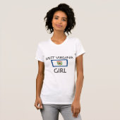 ウェストヴァージニアの女の子 Tシャツ (正面フル)