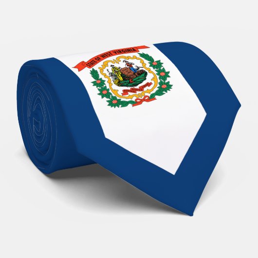 ウェストヴァージニアの旗 ネクタイ (ロール)