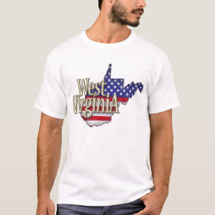 ウェストヴァージニアの旗 Tシャツ