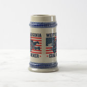 ウェストヴァージニアの炭鉱作業員 ビールジョッキ (中央)