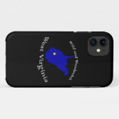 ウェストヴァージニアのiPhoneの場合 Case-Mate iPhoneケース (裏面(横))